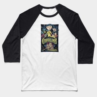Coraline Baseball T-Shirt